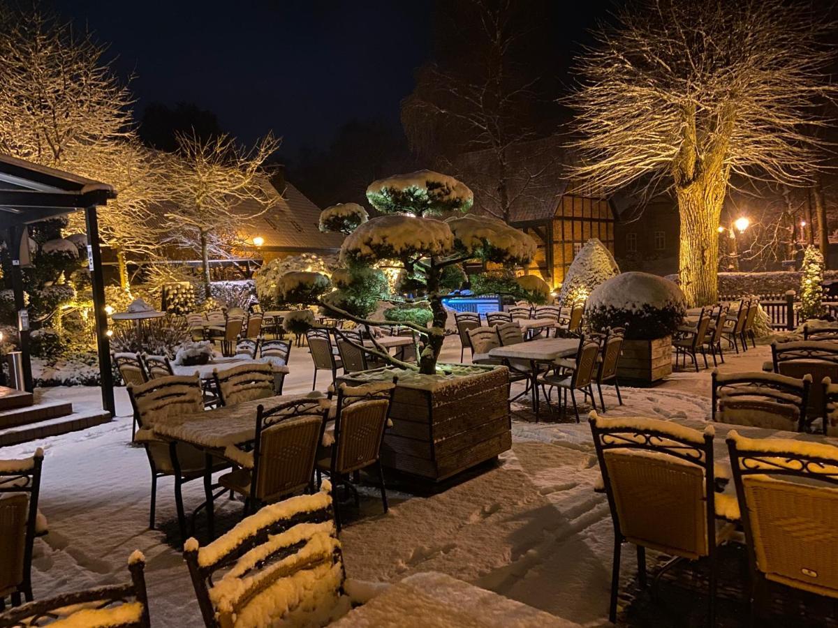 Klosterschaenke Hude Hotel Ferienwohnungen Restaurant Cafe מראה חיצוני תמונה